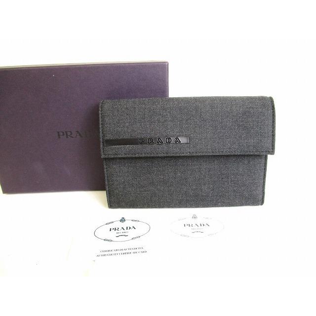 プラダスポーツ　三つ折り財布　ウォレット PRADA（プラダ） スポーツ キャンバス×レザー 3つ折り 財布 コンパクト