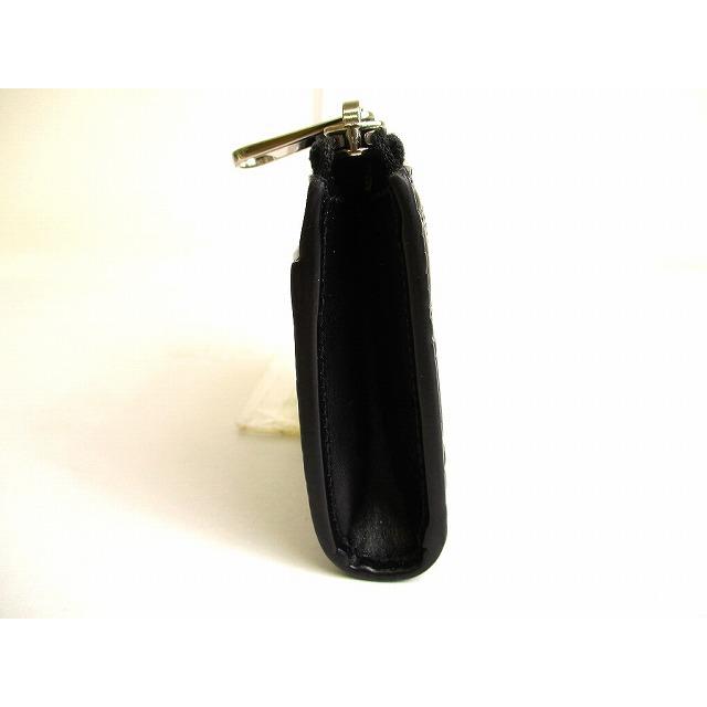 GG グッチ GUCCI エンボス L字ファスナー コンパクト財布 ミニ 