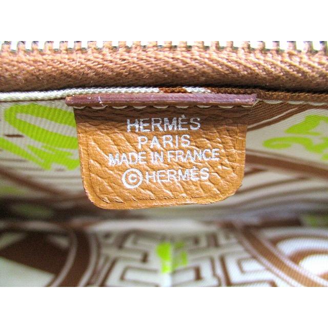 エルメス HERMES ヴォーエプソン アザップ ロング シルクイン ラウンドファスナー 長財布 メンズ レディース 【未使用保管品】｜brandshoptokyos｜10