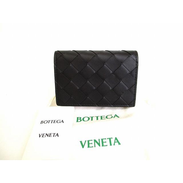 ボッテガヴェネタ BOTTEGA VENETA イントレチャート カーフスキン 名刺  