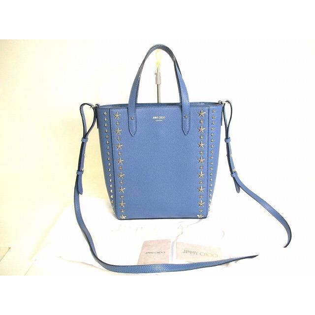 JIMMY CHOO ジミーチュウ Jimmy Choo メタル スタースタッズ レザー 
