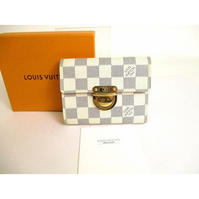 ルイヴィトン LOUIS VUITTON ダミエ アズール ポルトフォイユ  