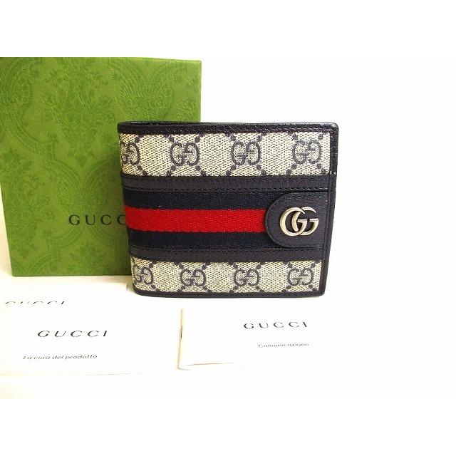GG グッチ GUCCI オフィディア ダブルG ブルーウェブストライプ 2  