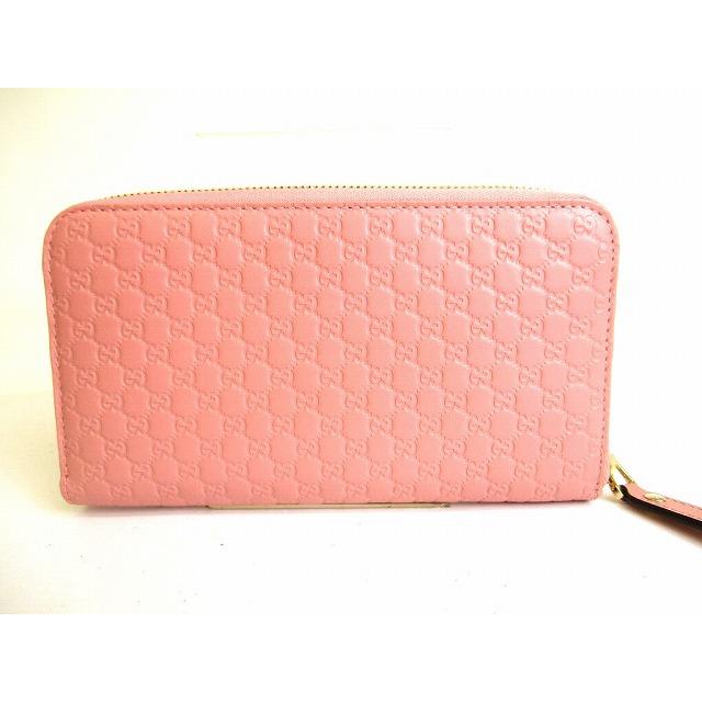 GG グッチ GUCCI シグネチャー マイクログッチシマ レザー ラウンド 