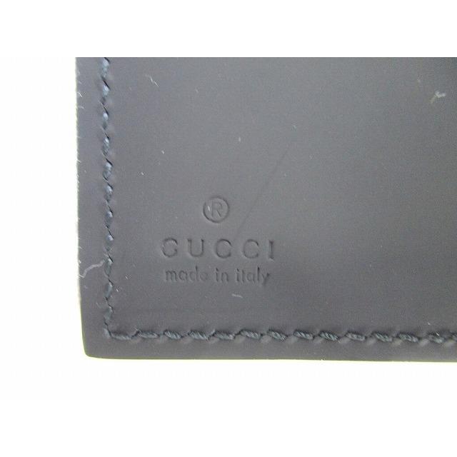 GG グッチ GUCCI ラバーエフェクト 三つ折りウォレット GG グッチ GUCCI ラバーエフェクト 三つ折りウォレット