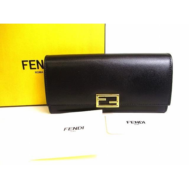美品【フェンディ】バゲット コンチネンタル 長財布 FENDI - 新品 訳あり FENDI フェンディ バゲット コンチネンタル