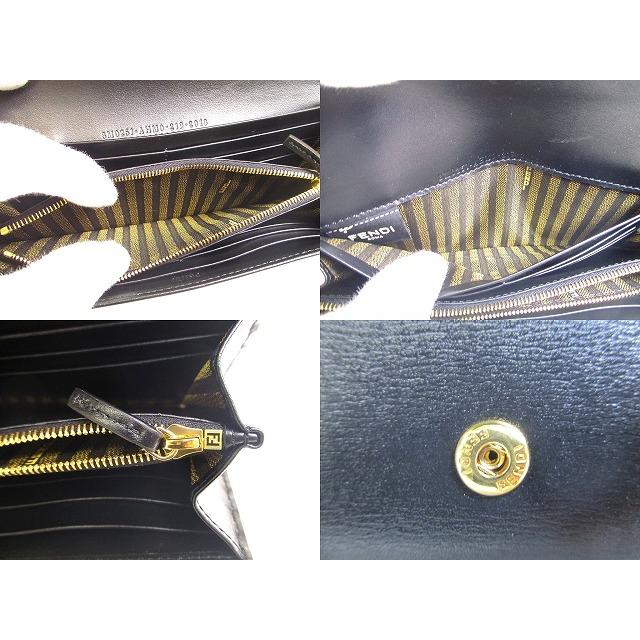 FENDI（フェンディ） FENDI FFモチーフ バゲット コーティングレザー 2 