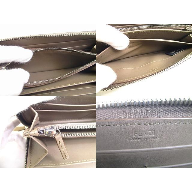 FENDI フェンディ ピーカブー レザー ジップアラウンド FENDI フェンディ ピーカブー レザー ジップアラウンド