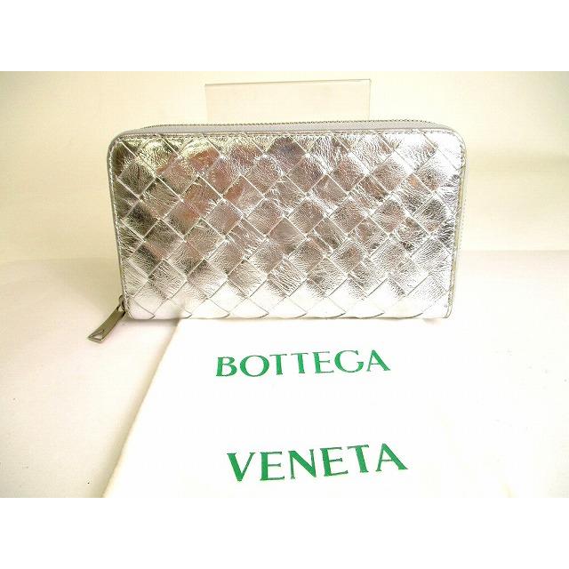 BOTTEGA VENETA ボッテガヴェネタ イントレチャート レザー ジップ 