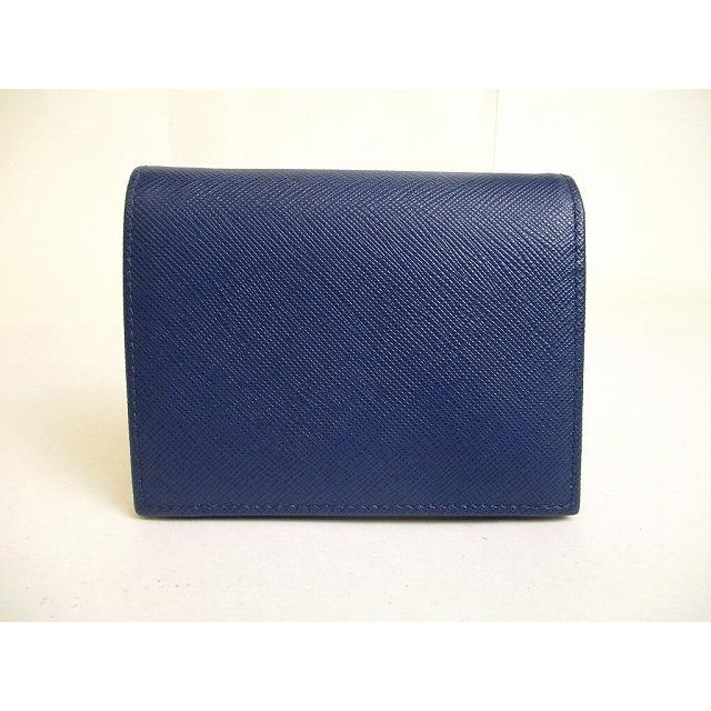 PRADA（プラダ） サフィアーノ レザー 2つ折り 財布 コンパクト財布