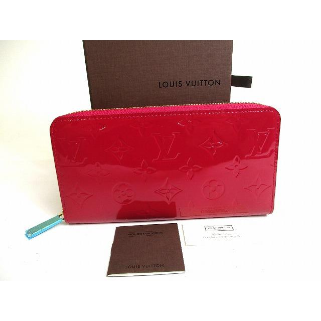 LOUIS VUITTON ルイヴィトン ヴェルニ ゴールド金具 ジッピー 