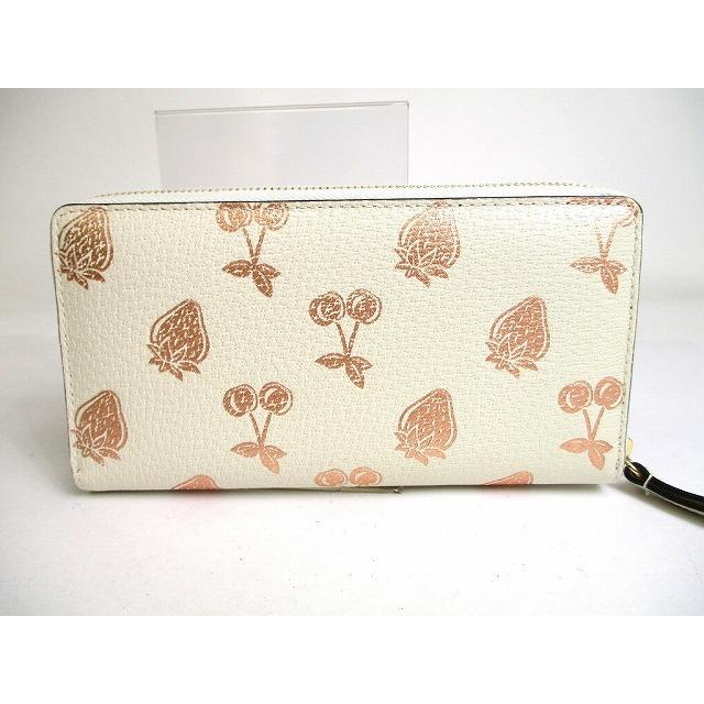 GG グッチ GUCCI マーモント チェリー ストロべリー レザー ラウンド