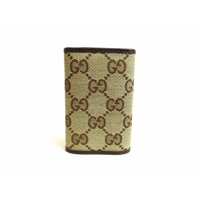 GGキャンバス グッチ GUCCI 6連 キーケース キーリング メンズ