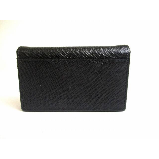 PRADA（プラダ） サフィアーノ トライアングル レザー 名刺入れ カード