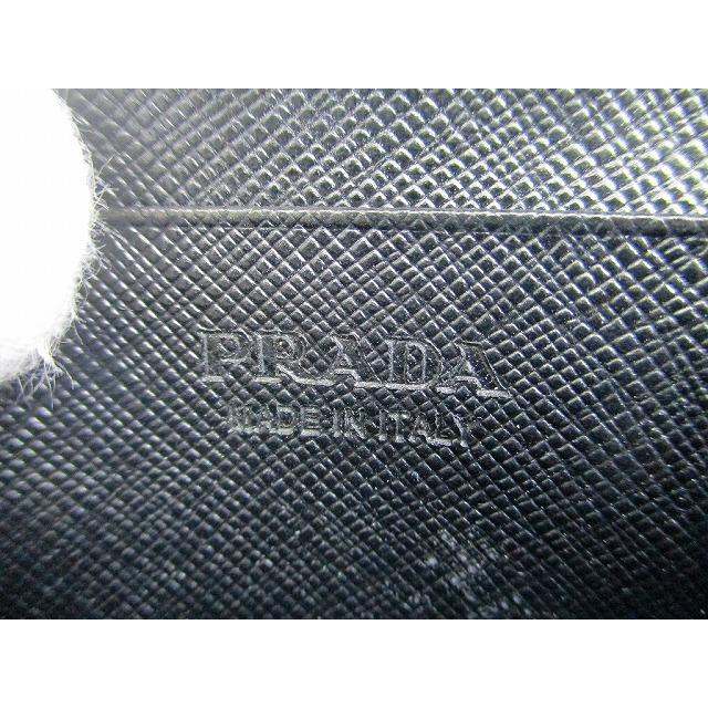 PRADA（プラダ） サフィアーノ トライアングル レザー 名刺入れ カード