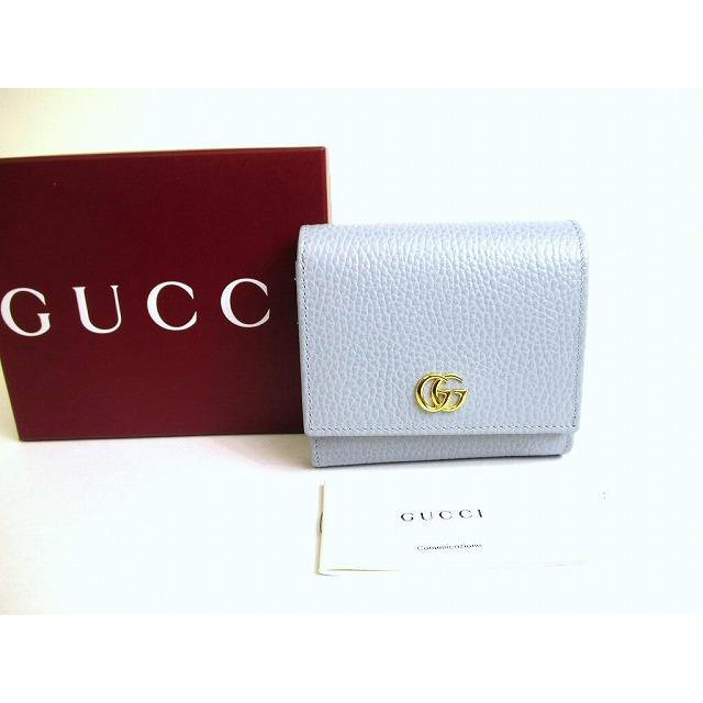 GG グッチ GUCCI ダブルG バイカラー スモールウォレット レザー 2