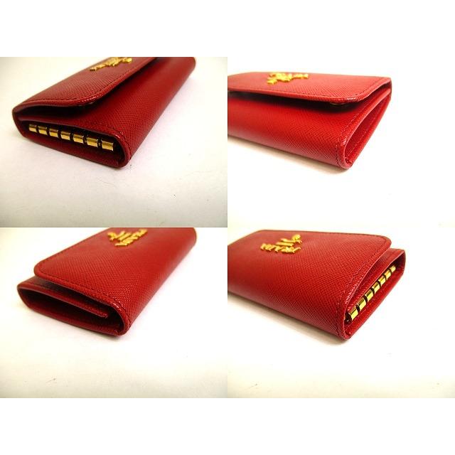 PRADA（プラダ） サフィアーノ メタル レザー 6連 キーケース