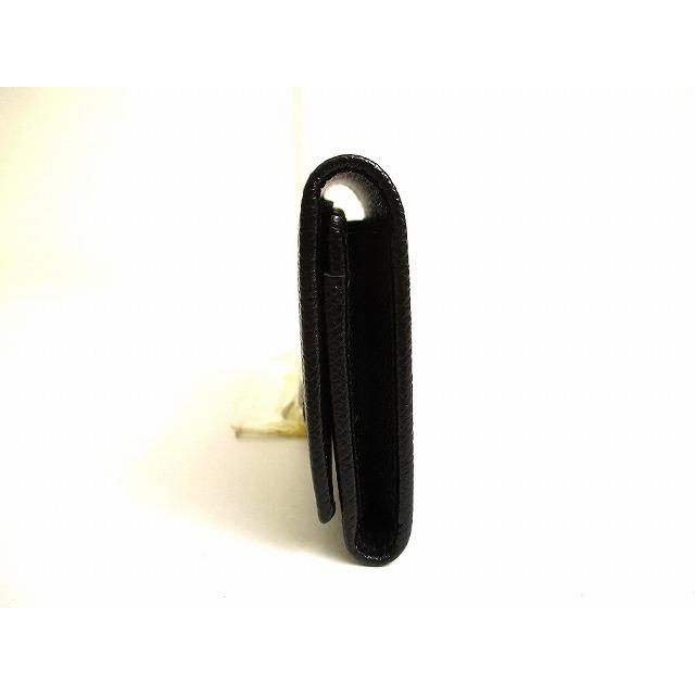 BVLGARI（ブルガリ） ロゴクリップ グレインレザー 名刺入れ カード