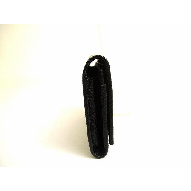 BVLGARI（ブルガリ） ロゴクリップ グレインレザー 名刺入れ カード