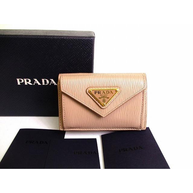 PRADA（プラダ） ヴィッテロダイノ 3つ折り 財布 コンパクト財布
