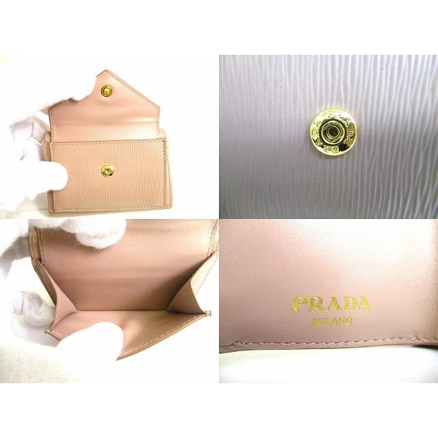 PRADA（プラダ） ヴィッテロダイノ 3つ折り 財布 コンパクト財布