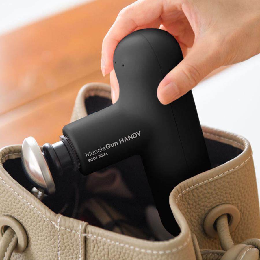 マッサージガン 筋膜リリース BODYPIXEL ボディピクセル HANDY BLACK