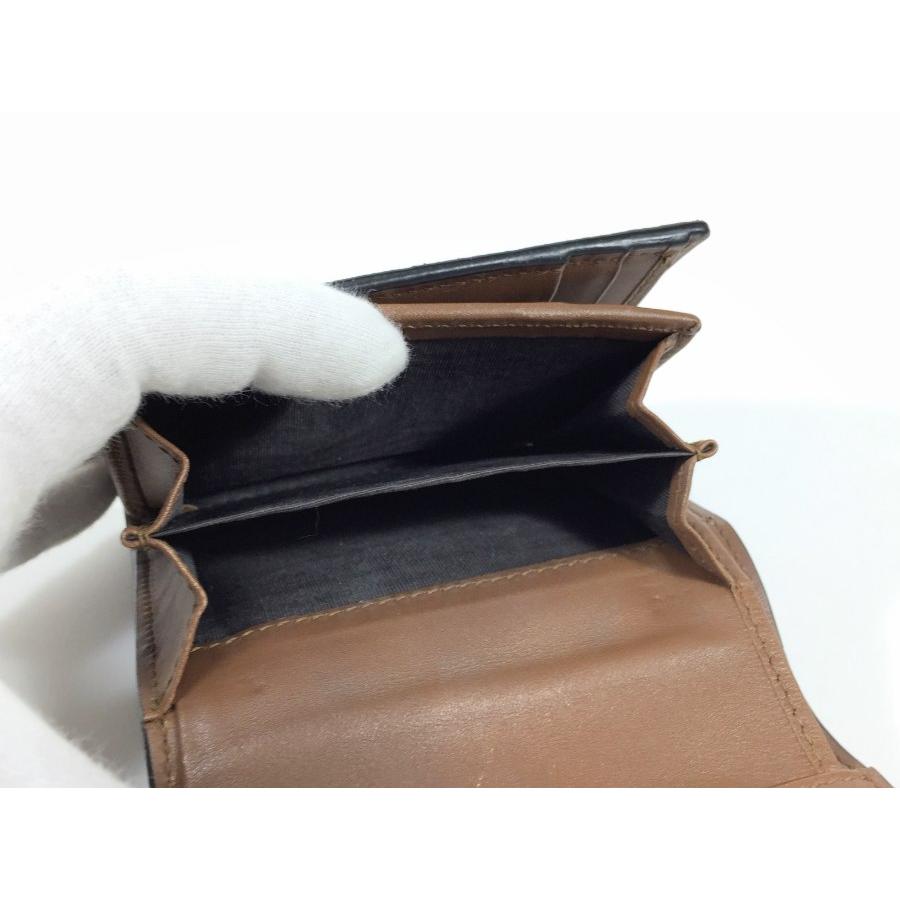 GG グッチ 財布 コンパクト レザー ブラック 金具ロックタイプ GG グッチ 財布 コンパクト レザー ブラック 金具ロックタイプ