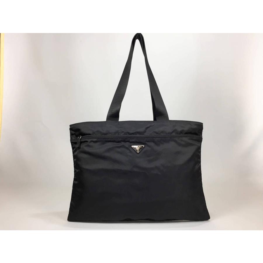 現行 極希少】 PRADA トートバッグ ナッパレザー ブラック 黒 肩掛け  