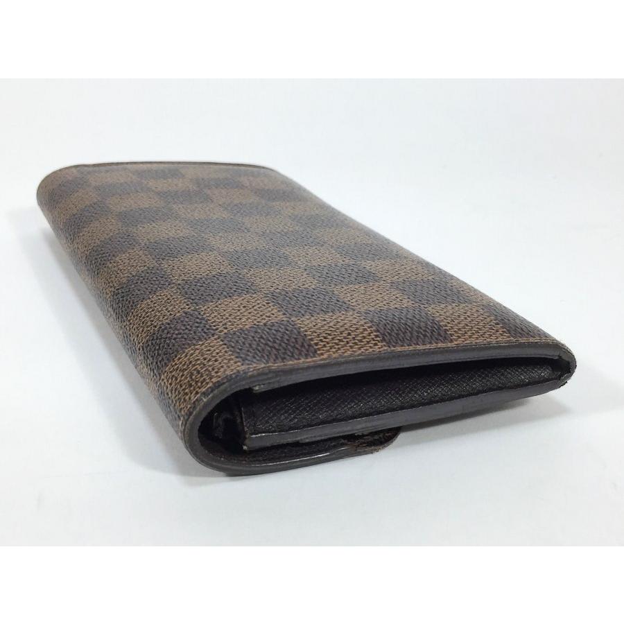 LOUIS VUITTON ルイヴィトン 長財布 ダミエ 二つ折り ブラウン LOUIS VUITTON ルイヴィトン 長財布 ダミエ 二つ折り ブラウン