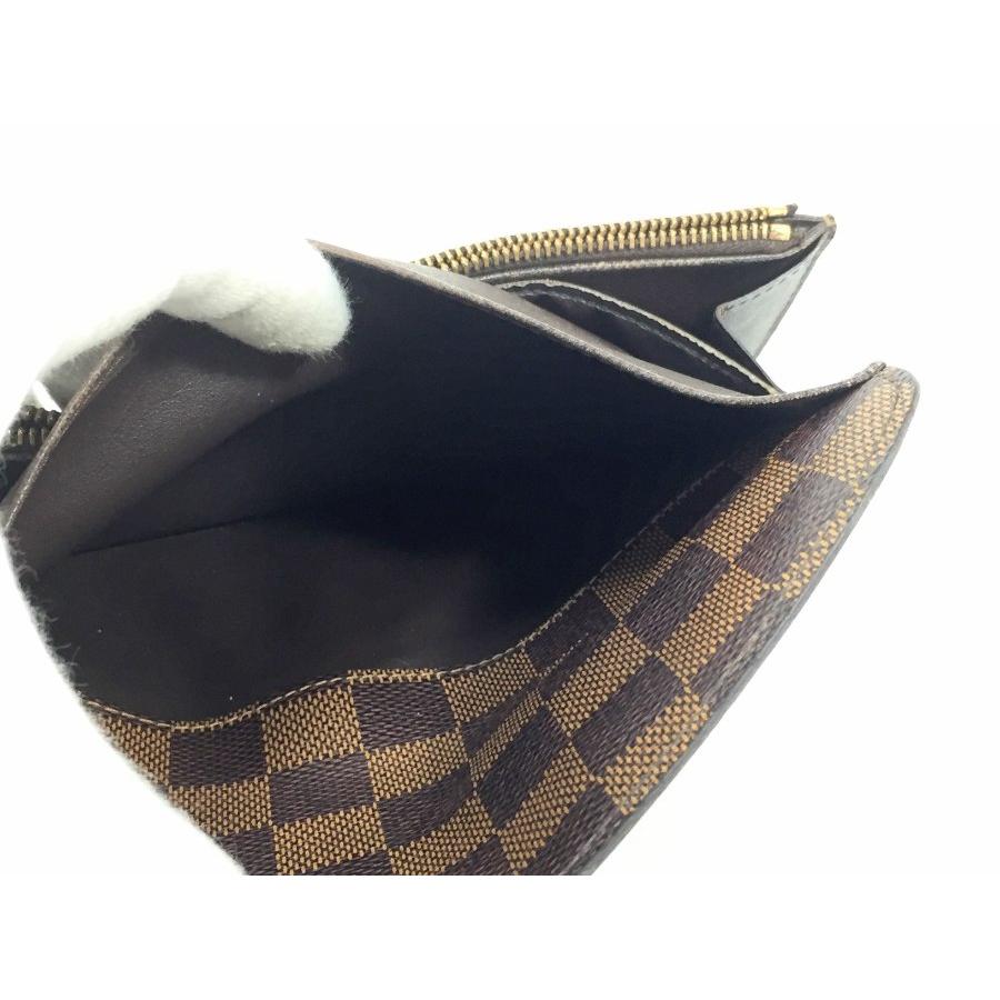 LOUIS VUITTON ルイヴィトン 長財布 ダミエ 二つ折り ブラウン LOUIS VUITTON ルイヴィトン 長財布 ダミエ 二つ折り ブラウン