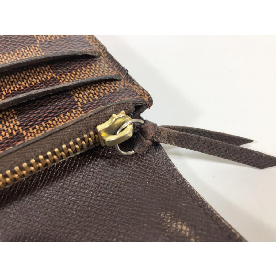 LOUIS VUITTON ルイヴィトン 長財布 ダミエ 二つ折り ブラウン LOUIS VUITTON ルイヴィトン 長財布 ダミエ 二つ折り ブラウン