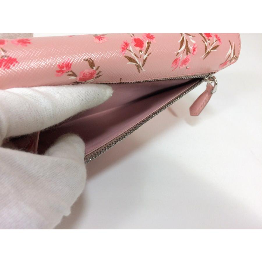 SAFFIANO(PRADA) プラダ 長財布 サフィアーノ レザー ピンク SAFFIANO(PRADA) プラダ 長財布 サフィアーノ レザー ピンク