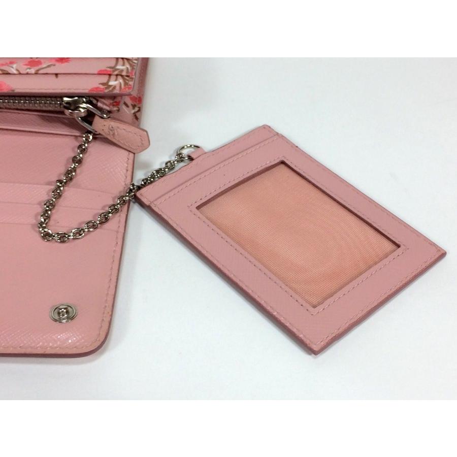 SAFFIANO(PRADA) プラダ 長財布 サフィアーノ レザー ピンク SAFFIANO(PRADA) プラダ 長財布 サフィアーノ レザー ピンク