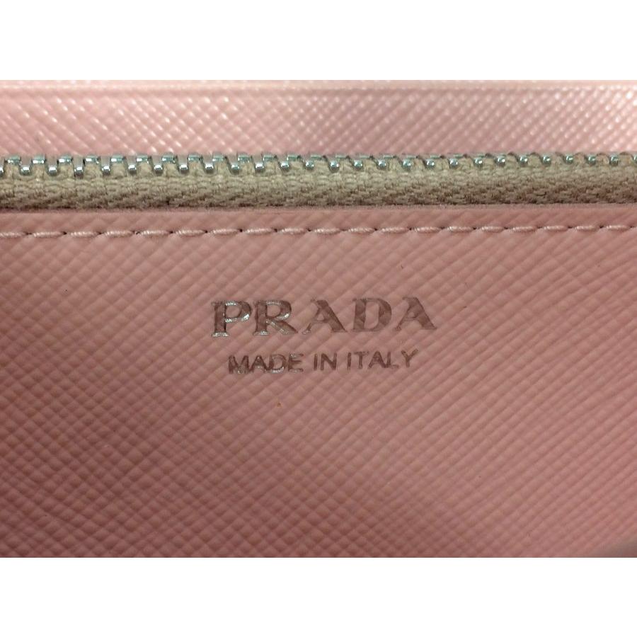 SAFFIANO(PRADA) プラダ 長財布 サフィアーノ レザー ピンク SAFFIANO(PRADA) プラダ 長財布 サフィアーノ レザー ピンク