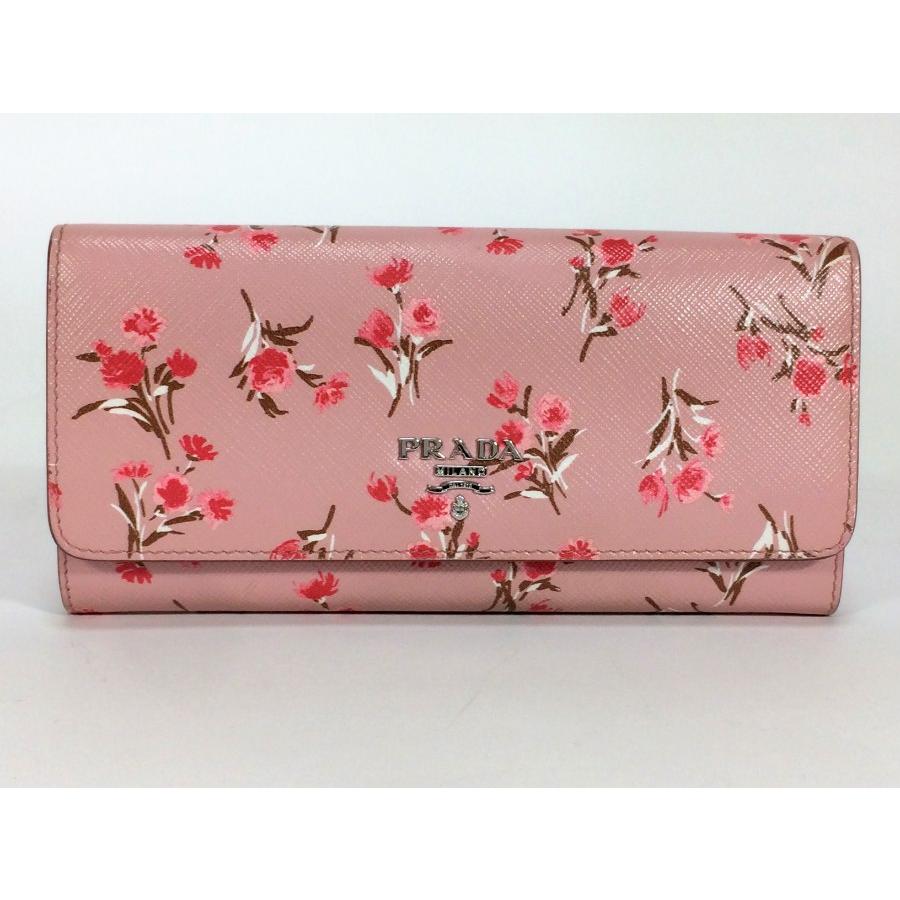 SAFFIANO(PRADA) プラダ 長財布 サフィアーノ レザー ピンク SAFFIANO(PRADA) プラダ 長財布 サフィアーノ レザー ピンク