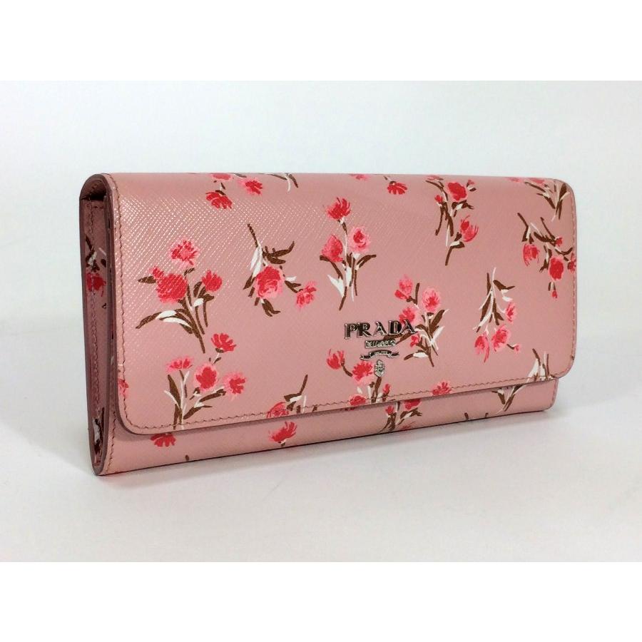 SAFFIANO(PRADA) プラダ 長財布 サフィアーノ レザー ピンク SAFFIANO(PRADA) プラダ 長財布 サフィアーノ レザー ピンク