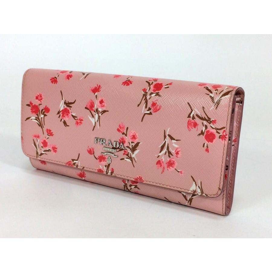 SAFFIANO(PRADA) プラダ 長財布 サフィアーノ レザー ピンク SAFFIANO(PRADA) プラダ 長財布 サフィアーノ レザー ピンク
