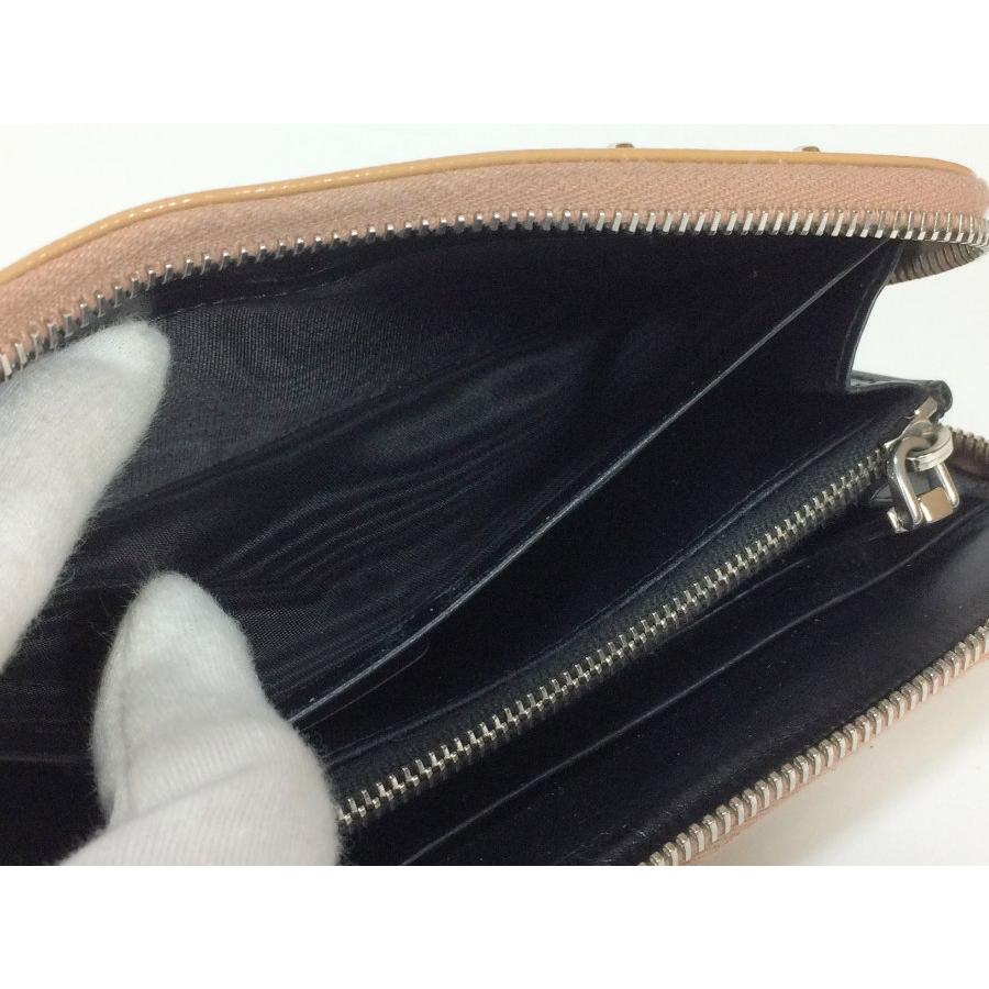 PRADA プラダ 長財布 レザー×スタッズ ベージュ : ブランド PRADA プラダ 長財布 レザー×スタッズ ベージュ : ブランド