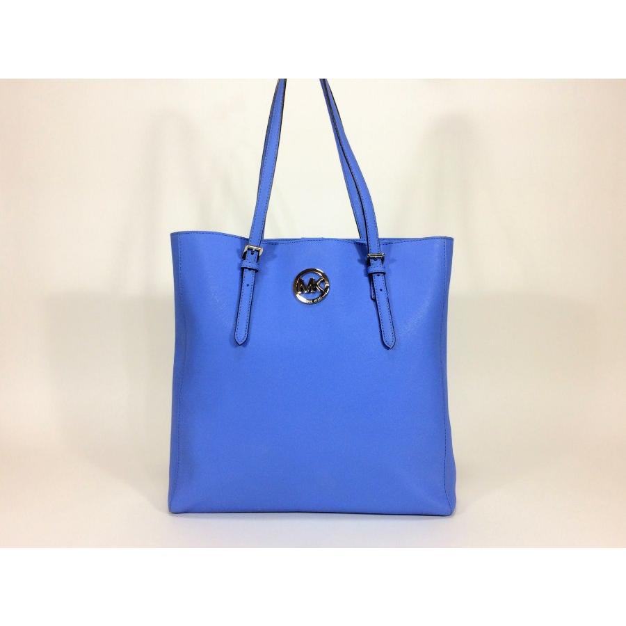 MICHAEL KORS マイケルコース トートバッグ レザー ブルー ショルダー 