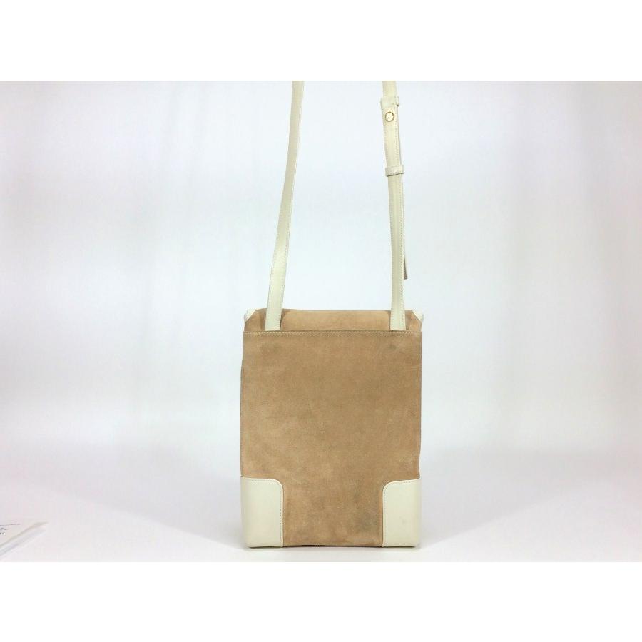 LOEWE ロエベ ショルダーバッグ アナグラム スエード×レザー LOEWE ロエベ ショルダーバッグ アナグラム スエード×レザー