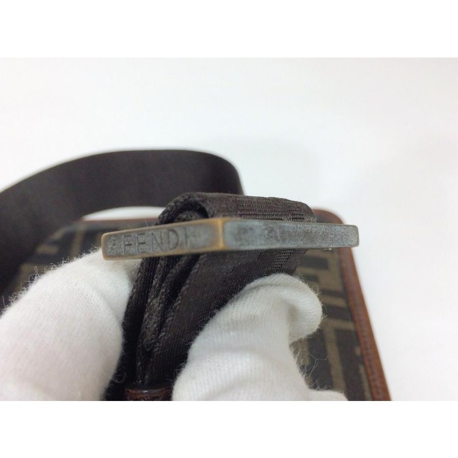 FENDI フェンディ ショルダーバッグ サコッシュ ズッカ柄 FENDI フェンディ ショルダーバッグ サコッシュ ズッカ柄