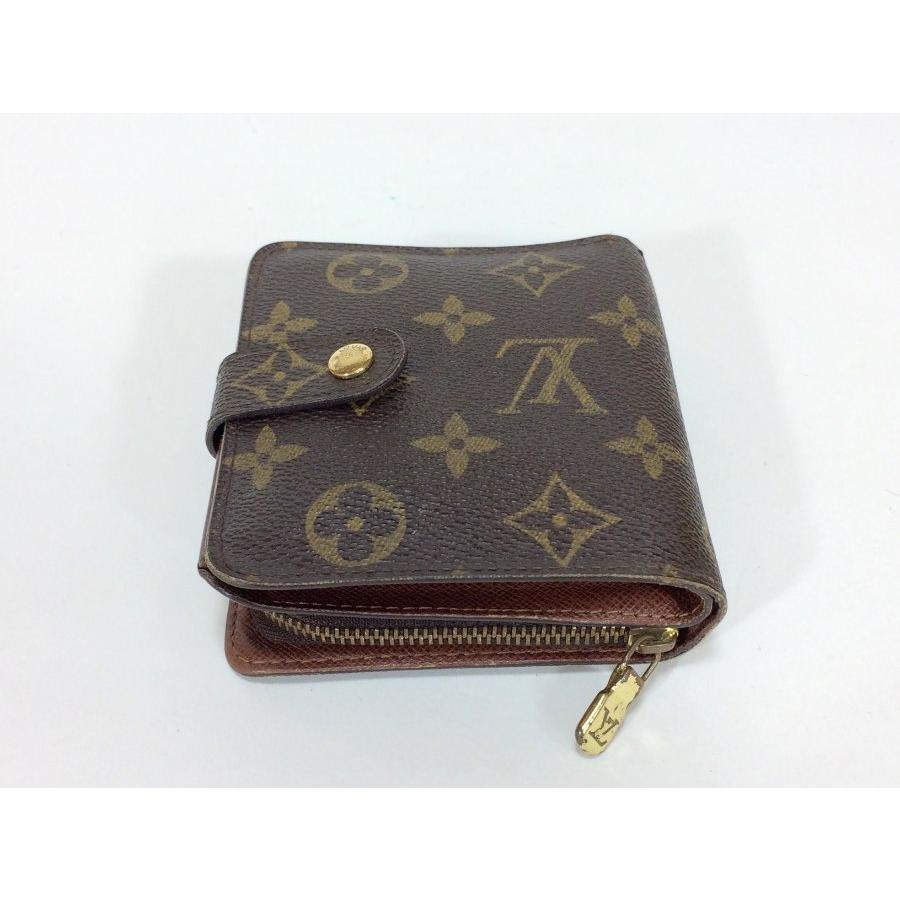 ルイヴィトン 財布 モノグラム 二つ折り コンパクトジップ :0601-1901 ルイヴィトン 財布 モノグラム 二つ折り コンパクトジップ :0601-1901