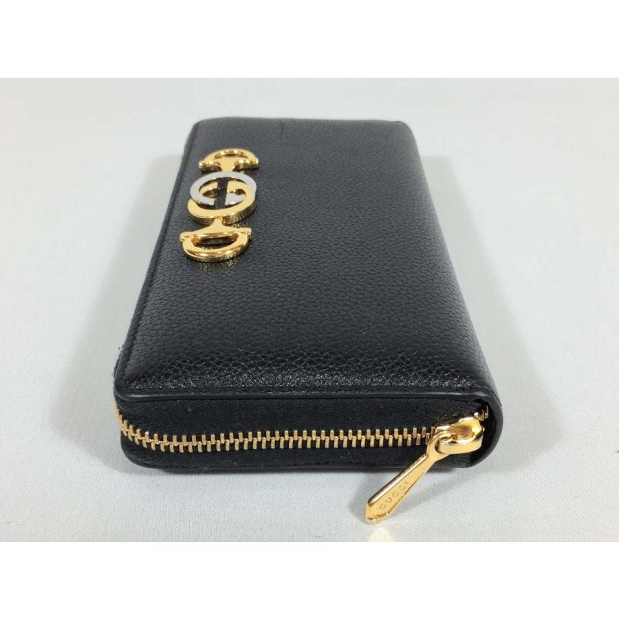 Gucci Zumi グッチ 長財布 ZUMI ズゥミ ジッピーウォレット ホース 
