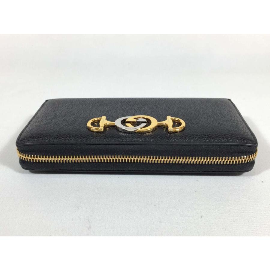Gucci Zumi グッチ 長財布 ZUMI ズゥミ ジッピーウォレット ホース 