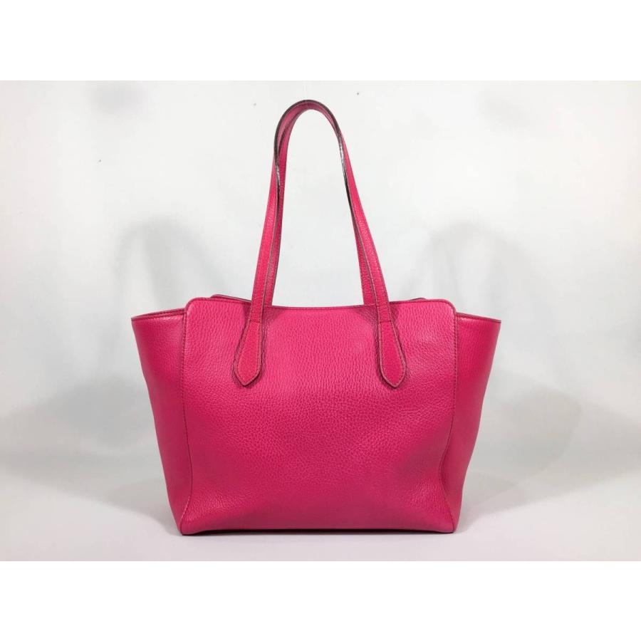 GUCCI グッチ トートバッグ スウィング レザー ピンク GUCCI グッチ トートバッグ スウィング レザー ピンク