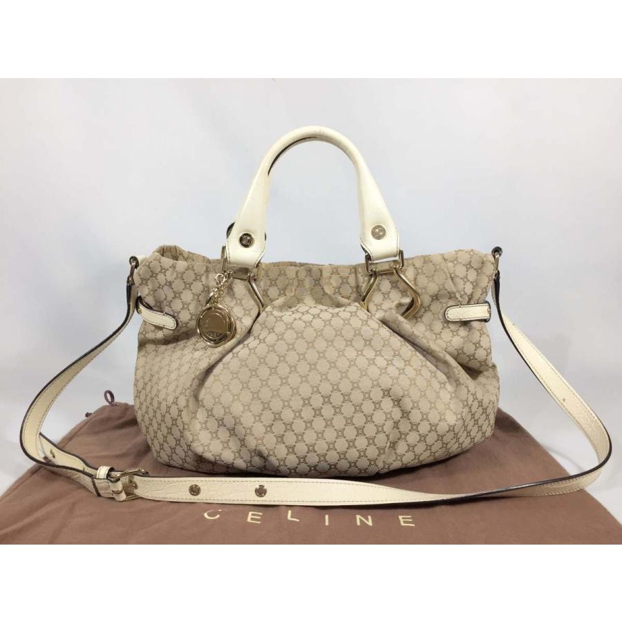 CELINE セリーヌ ハンドバッグ 2way ショルダーバッグ ピロースモール 