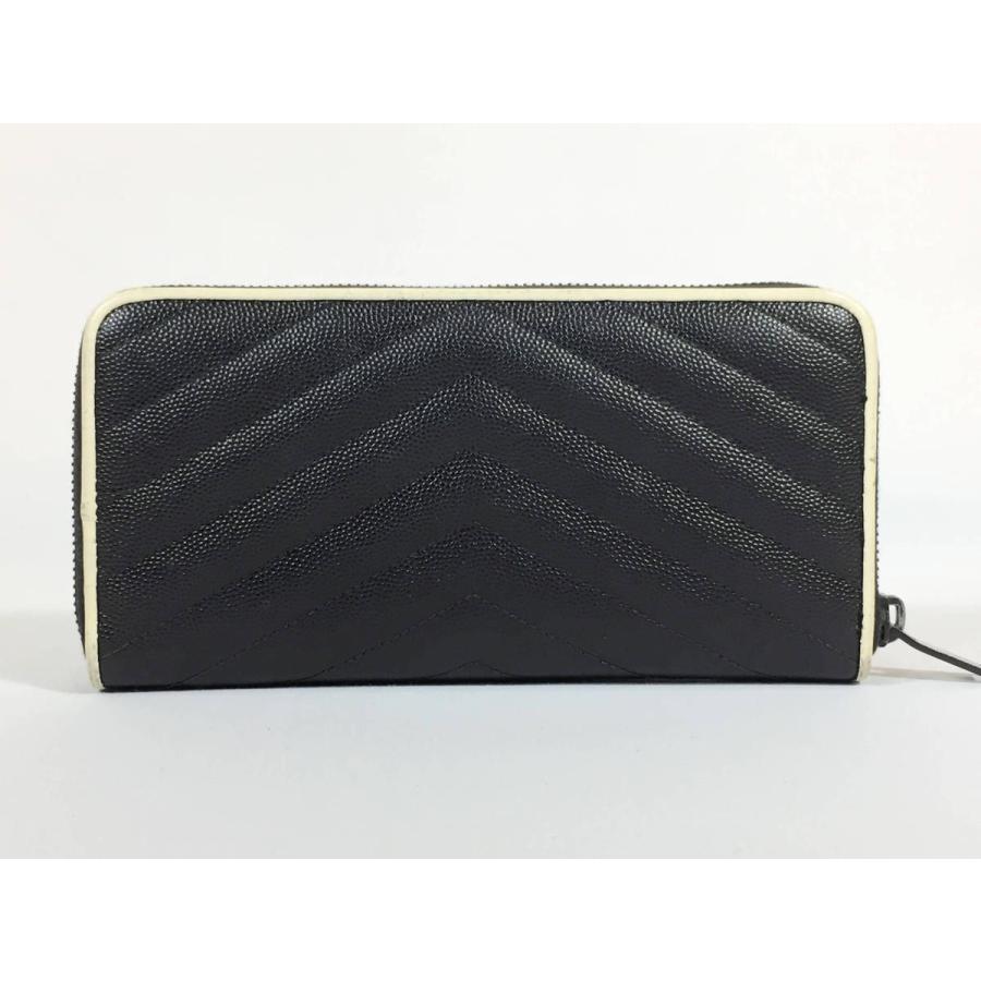 SAINT LAURENT サンローラン 長財布 YSLロゴ ラウンドファスナー SAINT LAURENT サンローラン 長財布 YSLロゴ ラウンドファスナー