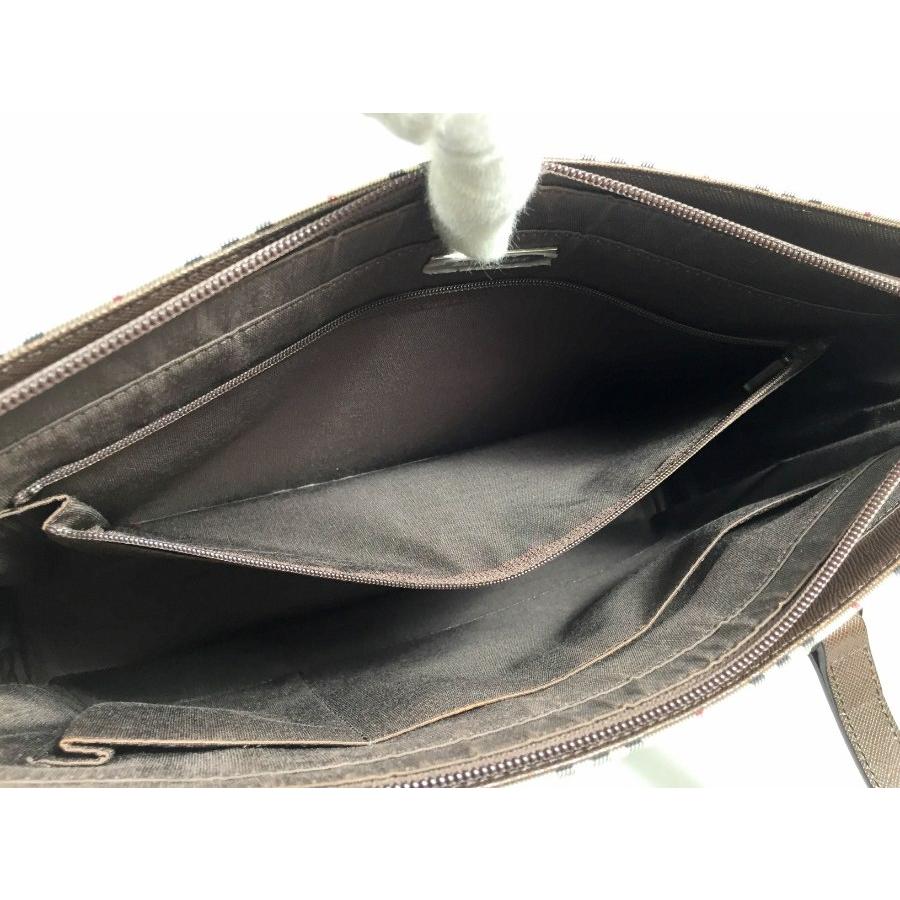 BURBERRY バーバリー トートバッグ ノバチェック×ブラウン BURBERRY バーバリー トートバッグ ノバチェック×ブラウン