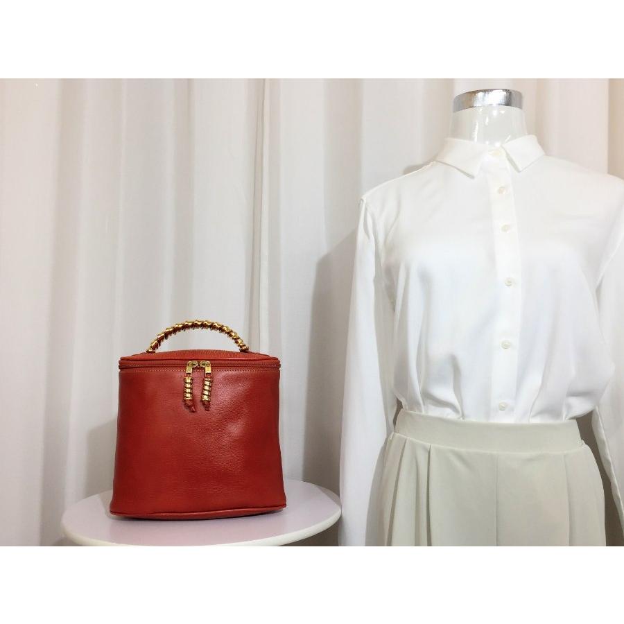LOEWE ロエベ ハンドバッグ ベラスケス レザー レッド バニティ LOEWE ロエベ ハンドバッグ ベラスケス レザー レッド バニティ