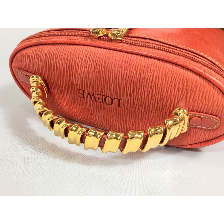 LOEWE ロエベ ハンドバッグ ベラスケス レザー レッド バニティ LOEWE ロエベ ハンドバッグ ベラスケス レザー レッド バニティ